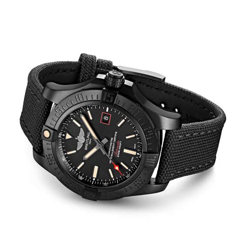 black breitling avenger|breitling avenger blackbird retail.